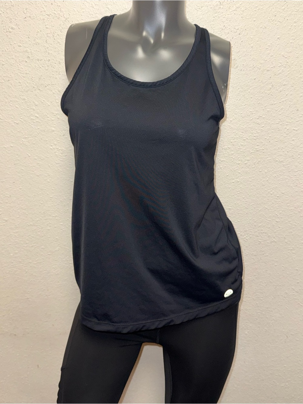 Roxy Black Racerback Athletic Tank Top